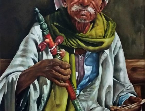 لوحة للرسَّام عادل الليثي