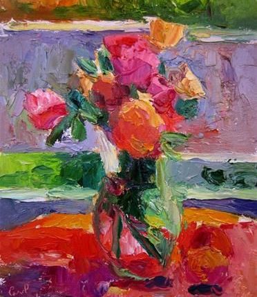 لوحة للرسَّامة كارول شتاينبرغ