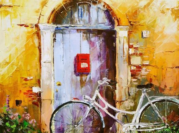 لوحة للرسَّام غليب غولوبتسكي