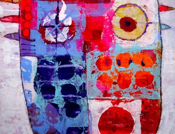 لوحة للرسَّامة إلكا تريتل