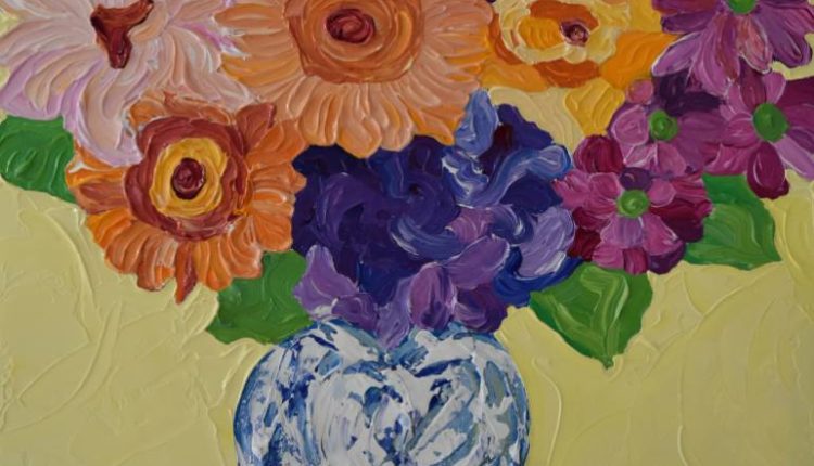 لوحة للرسَّامة كيلي هاتشينسون