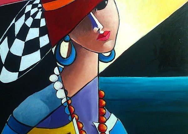 لوحة للرسَّامة ريتا كافالاري