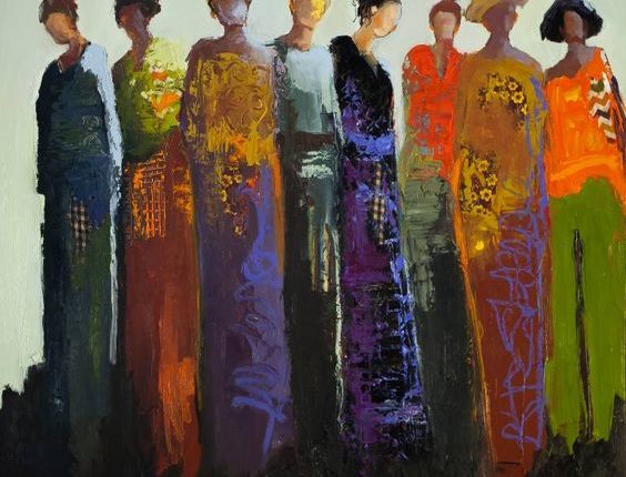 لوحة للرسَّامة شيلبي ماكويلكين