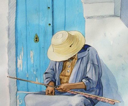 لوحة للرسَّام تييري دوفال