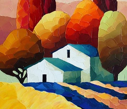 لوحة للرسَّامة سفيتا إسر