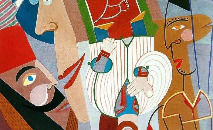 لوحة للرسَّام عبد العزيز القرجي