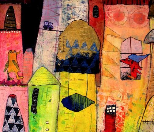 لوحة للرسَّامة إلكا تريتل