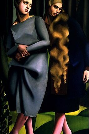 لوحة للرسَّامة تمارا دي ليمبيكا