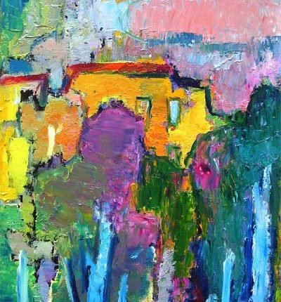 لوحة للرسَّامة أولغا فيشنيفا