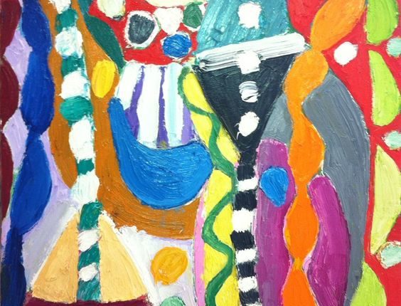 لوحة للرسَّامة جيليان أيريس