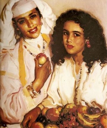 لوحة للرسَّام خوسيه كروز هيريرا