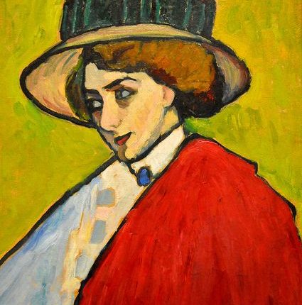 لوحة للرسّامة غابرييل مونتر