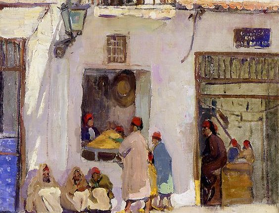 لوحة للرسَّامة جين بيترسون