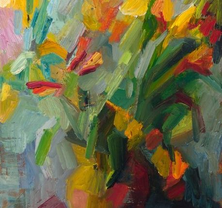 لوحة للرسّامة لينا ليفين