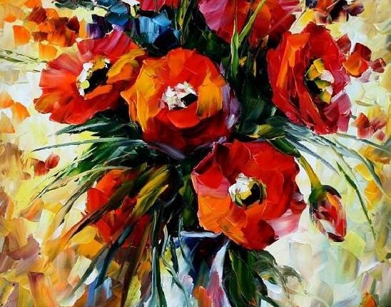 لوحة للرسّام ليونيد أفريموف