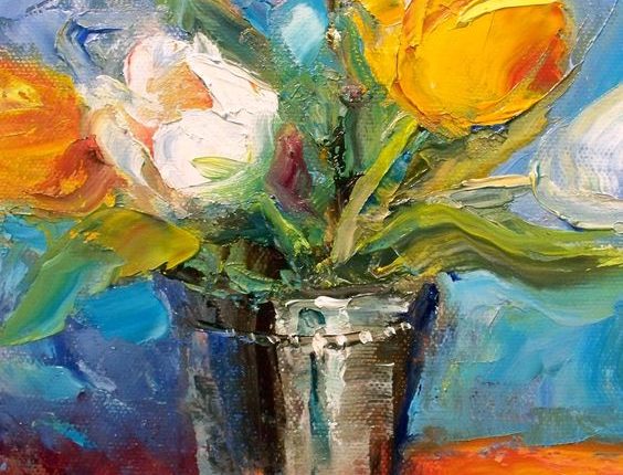 لوحة للرسّامة جولي فورد أوليفر