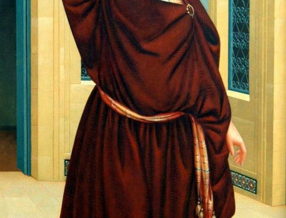 لوحة للرسّام مراد شعبه