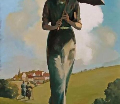 لوحة للرسّامة جاكلين أوزبورن