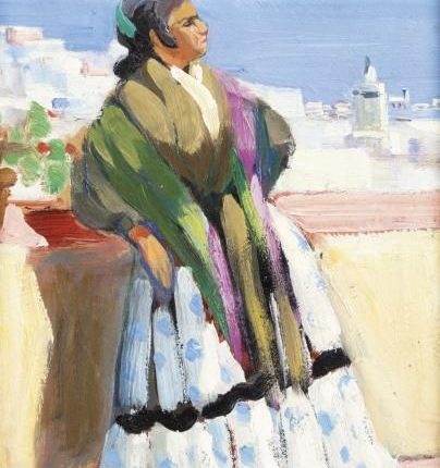 لوحة للرسّامة لوسين كابديفييل