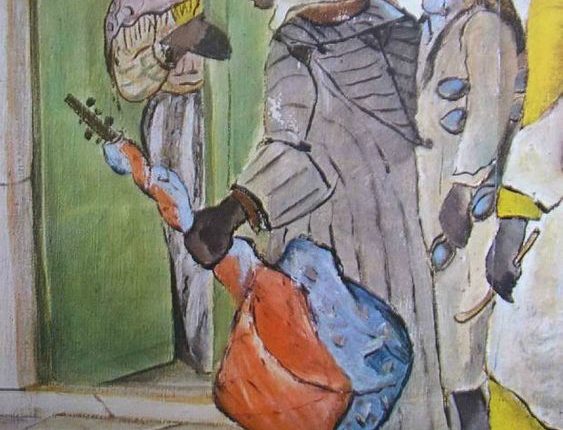 لوحة للرسّام عمّار فرحات