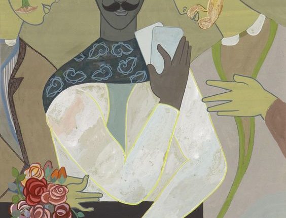 لوحة للرسّام عبد العزيز قورجي