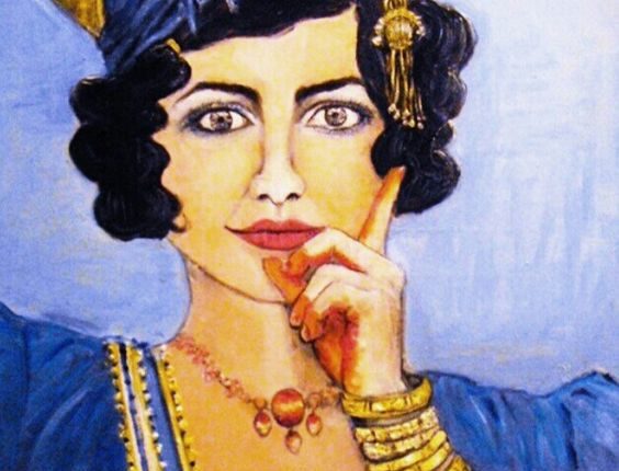 لوحة للرسّام آسيا بوغرّة