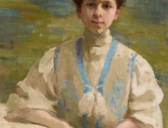 لوحة للرسّامة أولغا بوزنانسكا