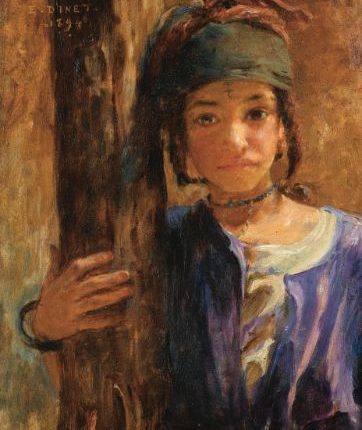 لوحة للرسّام ناصر الدين دينيه