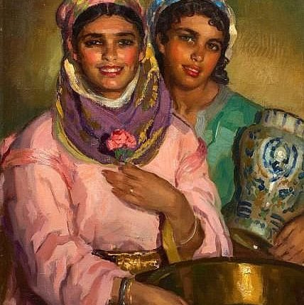 لوحة للرسّام خوسيه كروز هيريرا