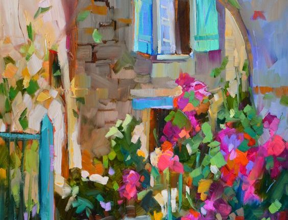 لوحة للرسّامة دريما تول