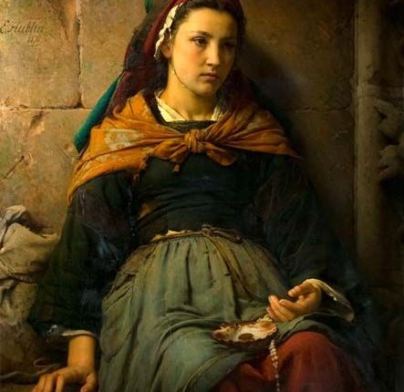 لوحة للرسّام أوغست أوبلين