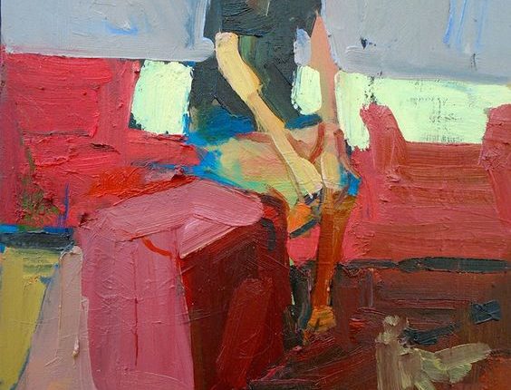 لوحة للرسّامة جنيفر بوتشينسكي