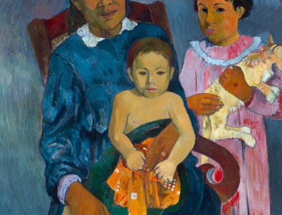 لوحة للرسّام بول غوغان