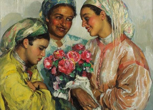 لوحة للرسّام خوسيه كروز هيريرا