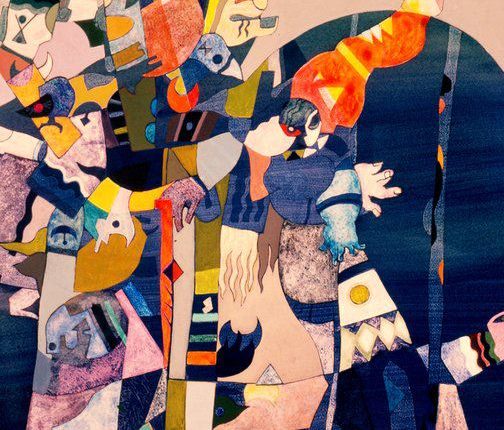 لوحة للرسّام التّونسي محمد بن مفتاح