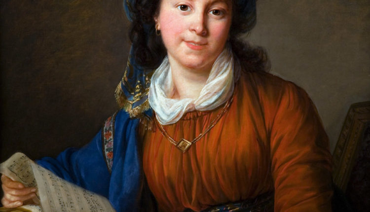 لوحة للرسّامة إليزابيث لويز فيغ لوبرون