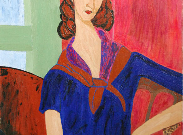 لوحة للرسّامة جان إيبوترن