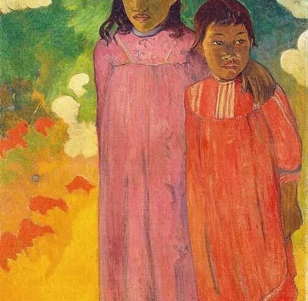 لوحة للرسّام بول غوغان