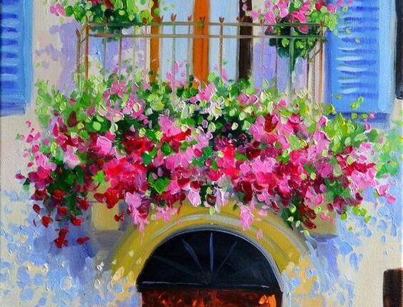 لوحة للرسّامة سيسيليا روسلي