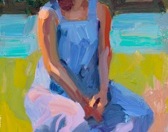 لوحة للرسّامة كميل بشافوداك