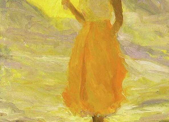 لوحة للرسّامة ديان ليونارد