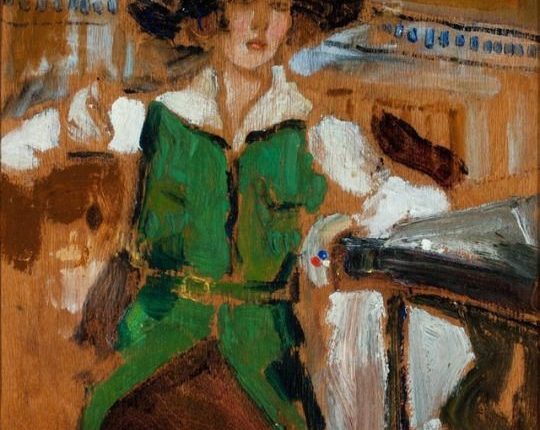 لوحة للرسّام ماريو أودوني كافالياري