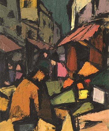 لوحة للرسّام فريديريك فيبيج