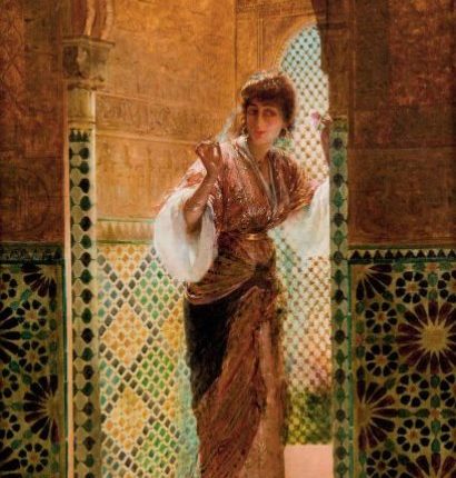 لوحة للرسّام إدوارد فريديريك فيلهلم ريختر