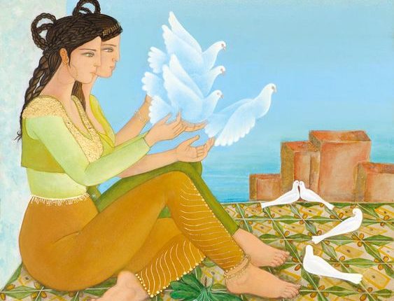 لوحة للرسّام جلال بن عبد الله