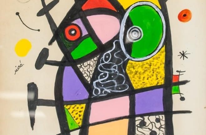 لوحة للرسّام خوان ميرو