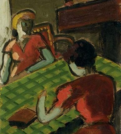 لوحة للرسّام أوغست شابو