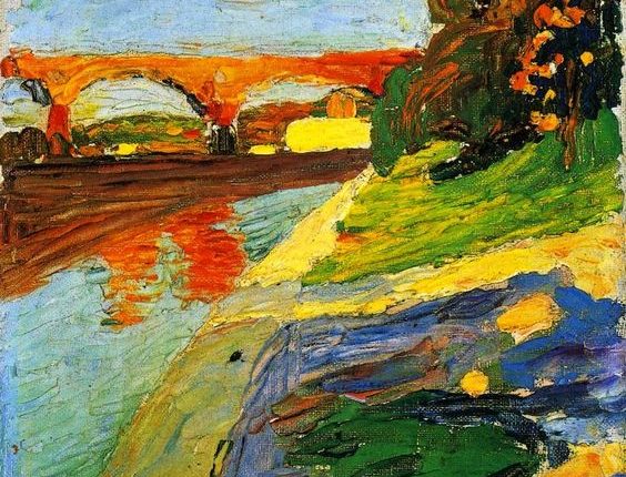 لوحة للرسّام فاسيلي كاندينسكي