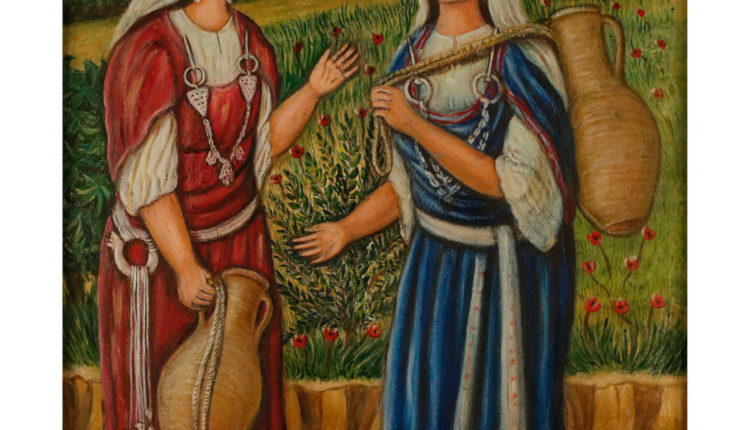 لوحة للرسّام عزّ الدّين براري