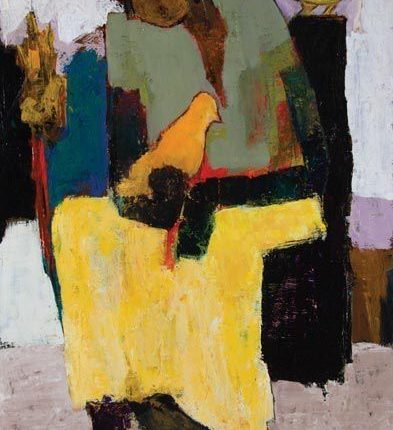 لوحة للرسّامة جولي مهالاتي